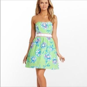 Lilly Pulitzer Langley Green Cocktail Dress 4